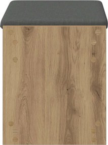 vidaXL Παγκάκι Χαλωρίου Τεχνίτικη Δρυς 63 x 38 x 45 εκ