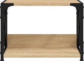 vidaXL Βάση Εκτυπωτή 2 Επιπέδων Sonoma Δρυς 44x26x31,5 εκ Επεξ. Ξύλο