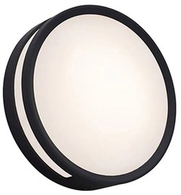 Φωτιστικό Οροφής - Πλαφονιέρα Rola 6382201012 Led 3000K 4,8x18,3x18,3cm Black Lutec Aluminium