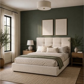 ΚΡΕΒΆΤΙΑ SOA STORAGE BED 160 X 200 CM WHITE ATMOSPHERA 2131