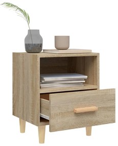vidaXL Κομοδίνο Sonoma Δρυς 40 x 35 x 47 εκ.