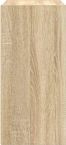 vidaXL Βιβλιοθήκη Sonoma Δρυς 31x24x52 εκ. από Επεξεργασμένο Ξύλο