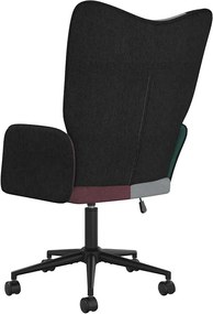 vidaXL Πολυθρόνα Relax Σχέδιο Patchwork Υφασμάτινη