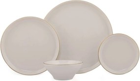 Dinner Set (16 Pieces) RGBSBLB16YS30GD Cream