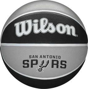 Mπάλα Μπάσκετ Wilson Nba Team Tribute San Spurs Μαύρο Φυσικό καουτσούκ