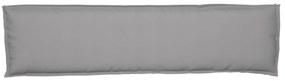 vidaXL Μαξιλάρια Pallet για παγκάκι 2 τεμ Γκρι 150x40x8 εκ Ύφασμα Oxford