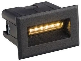 Χωνευτό Φωτιστικό Απλίκα Τοίχου Μαύρο Bay Led 8164 Nowodvorski-8164-Μαύρο 8164