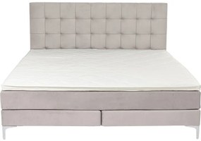 Κρεβάτι Boxspring  Benito Star Εκρού 180x200 εκ 180x213x110εκ - Μπεζ