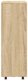 vidaXL Ντουλάπα Sonoma Δρυς 80 x 40 x 110 εκ. από Επεξ. Ξύλο