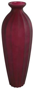 Βάζο Marylou 013.788475 18x48cm Bordo Γυαλί