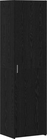 vidaXL Highboard Μαύρη Οξυά 50 x 42,5 x 185 εκ.