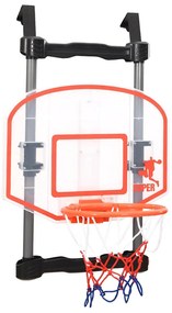 vidaXL Σετ Παιδικής Μπασκέτας για Πόρτα Ρυθμιζόμενο