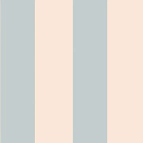 Ταπετσαρία Vintage Blue and Beige