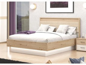 Ξύλινο Κρεβάτι Modena 160 Artisan - Cashmere - Artisan Matt Μπέζ 160x200 εκ. 174x209x115 εκ.