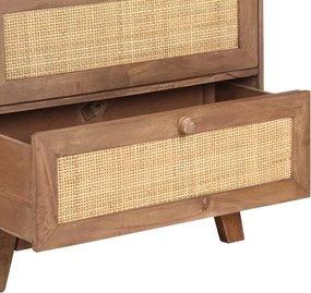vidaXL Ντουλάπι 61 x 35 x 76 εκ. από Μασίφ Ξύλο Μάνγκο