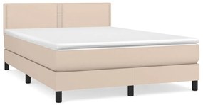 ΚΡΕΒΑΤΙ BOXSPRING ΜΕ ΣΤΡΩΜΑ ΚΑΠΟΥΤΣΙΝΟ 140X200ΕΚ.ΑΠΟ ΣΥΝΘ.ΔΕΡΜΑ 3141070