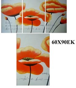 MarHome ΠΙΝΑΚΑΣ ΛΟΥΛΟΥΔΙA ΠΟΡΤΟΚΑΛΙ 60x90cm  16-13228