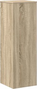 vidaXL Βάσεις Φυτών Sonoma Δρυς 33x33x100εκ. Επεξεργασμένο Ξύλο