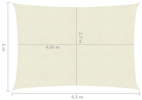 ΠΑΝΙ ΣΚΙΑΣΗΣ ΚΡΕΜ 3 X 4,5 Μ. ΑΠΟ HDPE 160 ΓΡ./Μ² 311183