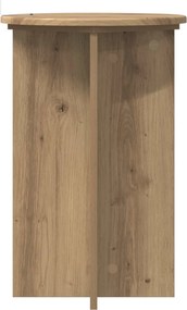 vidaXL Βάση φυτών 2 τεμ. Artisan Δρυς Ø40 x 60 εκ. Επεξεργασμένο Ξύλο