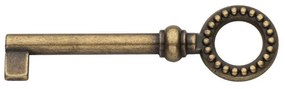 Roline 464 Κλειδί Ντουλάπας από Ζάμακ Old Silver 74x22mm