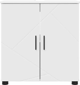 vidaXL Ντουλάπι Μπάνιου Λευκό 61 x 35 x 64 εκ.