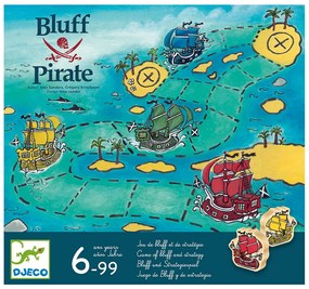 Djeco Επιτραπέζιο Bluff Pirate