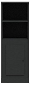 vidaXL Ντουλάπι Μαύρο 36x35,5x103,5 εκ. από Επεξεργασμένο Ξύλο