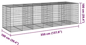 ΣΥΡΜΑΤΟΚΙΒΩΤΙΟ ΜΕ ΚΑΛΥΜΜΑ 350X100X100ΕΚ ΑΠΟ ΓΑΛΒΑΝΙΣΜΕΝΟ ΧΑΛΥΒΑ 3295195