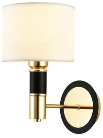 Απλίκα Τοίχου Aca Mizar EG221W29BG Black/Gold