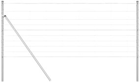 vidaXL Στύλος Περιφράξεων Γαλβανισμένο 25 x 1 m Ατσάλι