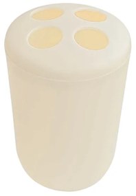 Θήκη οδοντόβουρτσας πλαστική - Beige - 21578-21578