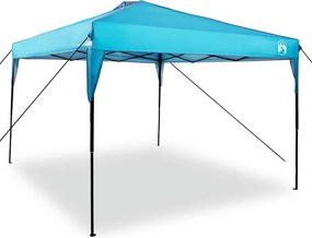 vidaXL Σκηνή Σκίασης Μπλε 290 x 290 x 251 εκ. ύφασμα