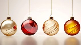 Intra Συλλεκτικό Ξύλινο Παζλ Plywood 4mm - Πολύχρωμα χριστουγεννιάτικα στολίδια που κρέμονται Σε Ξύλινο Κουτί - Διαστάσεις: 10x10 cm – 25 κομμάτια