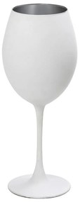 Ποτήρι Κρασιού Κολωνάτο 550ml Espiel Maya White Silver RAB321K6