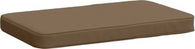 vidaXL Μαξιλάρια Πάγκου 2 Τεμαχίων VUGHT 2 pcs 100% Πολυεστέρας Taupe