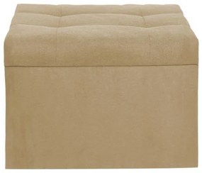 Ταμπουρέ με Αποθηκευτικό Χώρο 11 FL029 Fylliana Μπέζ 50x50x46 εκ. 50x50x46 εκ.