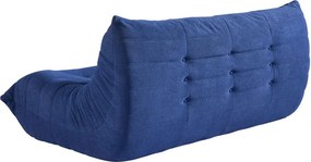 Compressed Nextdeco καναπές τριθέσιος Togo μπλε Υ70x174x102εκ.