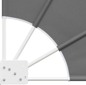 vidaXL Αδιάφανο σκίαστρο μπαλκονιού 140 x 140 cm Πολυεστέρας