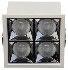 Downlight Οροφής Χωνευτό LED 12W IP20 3000K Λευκό S102 Zambelis-S102-Λευκό S102