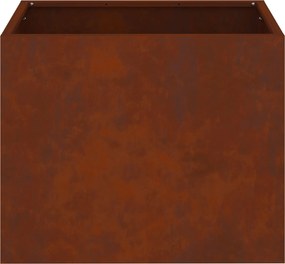 vidaXL Γλάστρα Κήπου Σκ rusty 50 x 32 x 40 εκ.
