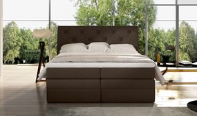 Επενδυμένο κρεβάτι Lorane-Kafe-180 x 200