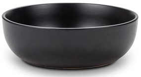 Πιάτο Σούπας Stoneware Μαύρο 19cm