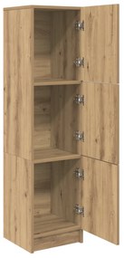 vidaXL Artisan Oak Sideboard Artisan oak Επεξεργασμένο Ξύλο Μεγάλο