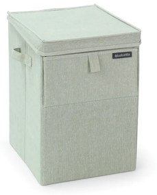 Brabantia 1000829 Καλάθι Απλύτων Υφασμάτινο Stackable 35L, Green