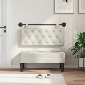 vidaXL Κρεμαστό Κεφαλάρι Κρεμ Βελούδο