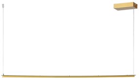Φωτιστικό Οροφής LED Aca Atlantis ZM58LEDP100AB Satin Brass