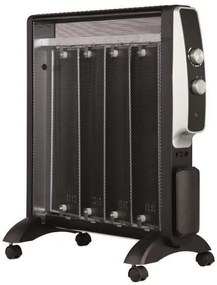 Eurolamp Θερμαντικό Σώμα Mica 2000W Μαύρο 300-41610