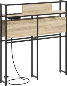 vidaXL Κεφαλάρι Αποθήκης με ράφι Sonoma Δρυς 98 cm Επεξεργασμένο ξύλο