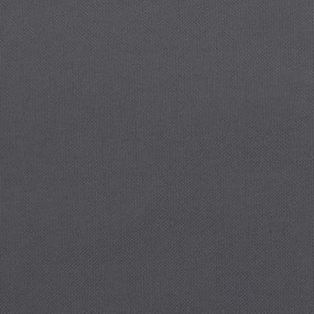 vidaXL Μαξιλάρι Στρογγυλό Ανθρακί Ø 100 x 11 εκ. από Ύφασμα Oxford